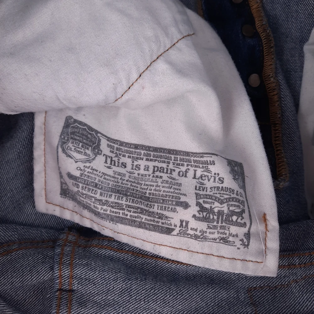 Big E Levi's 501 Reissue XX Straight Jeans Men's 32X30 Button Fly Single Stitch - Picture 11 of 11